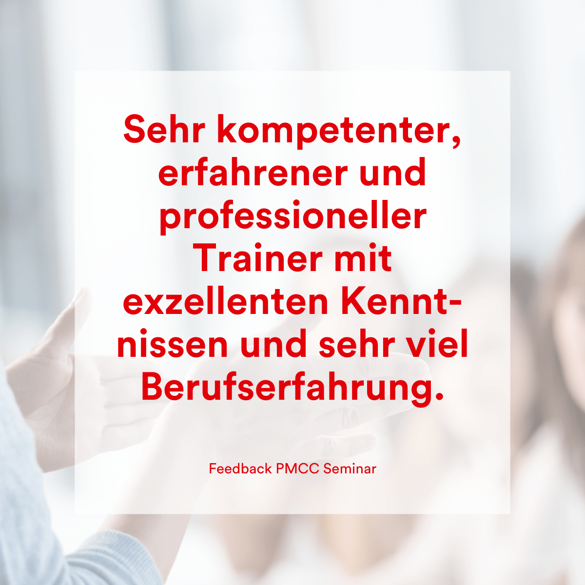 PMCC Seminarfeedback 12
