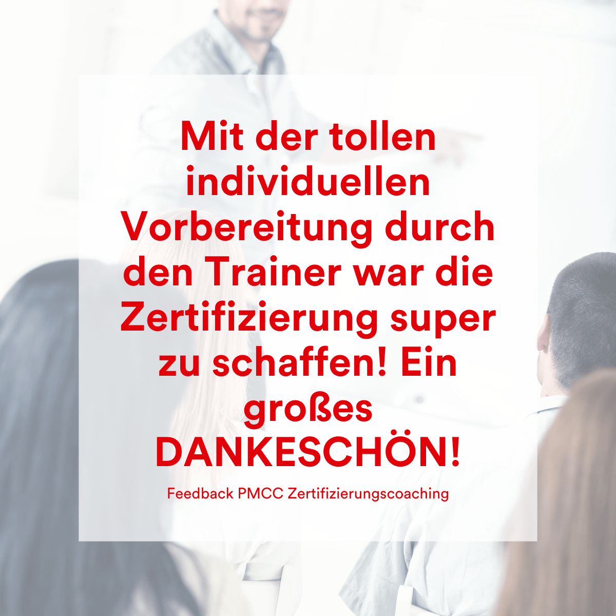 PMCC Zertifizierungs-Feedback 1
