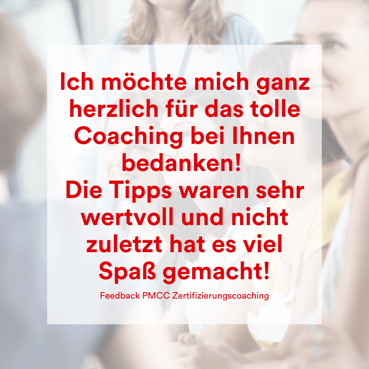 PMCC Zertifizierungs-Feedback 2
