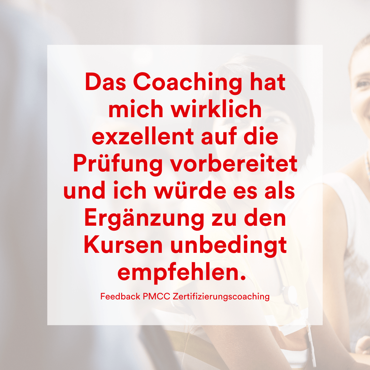PMCC Zertifizierungs-Feedback 3