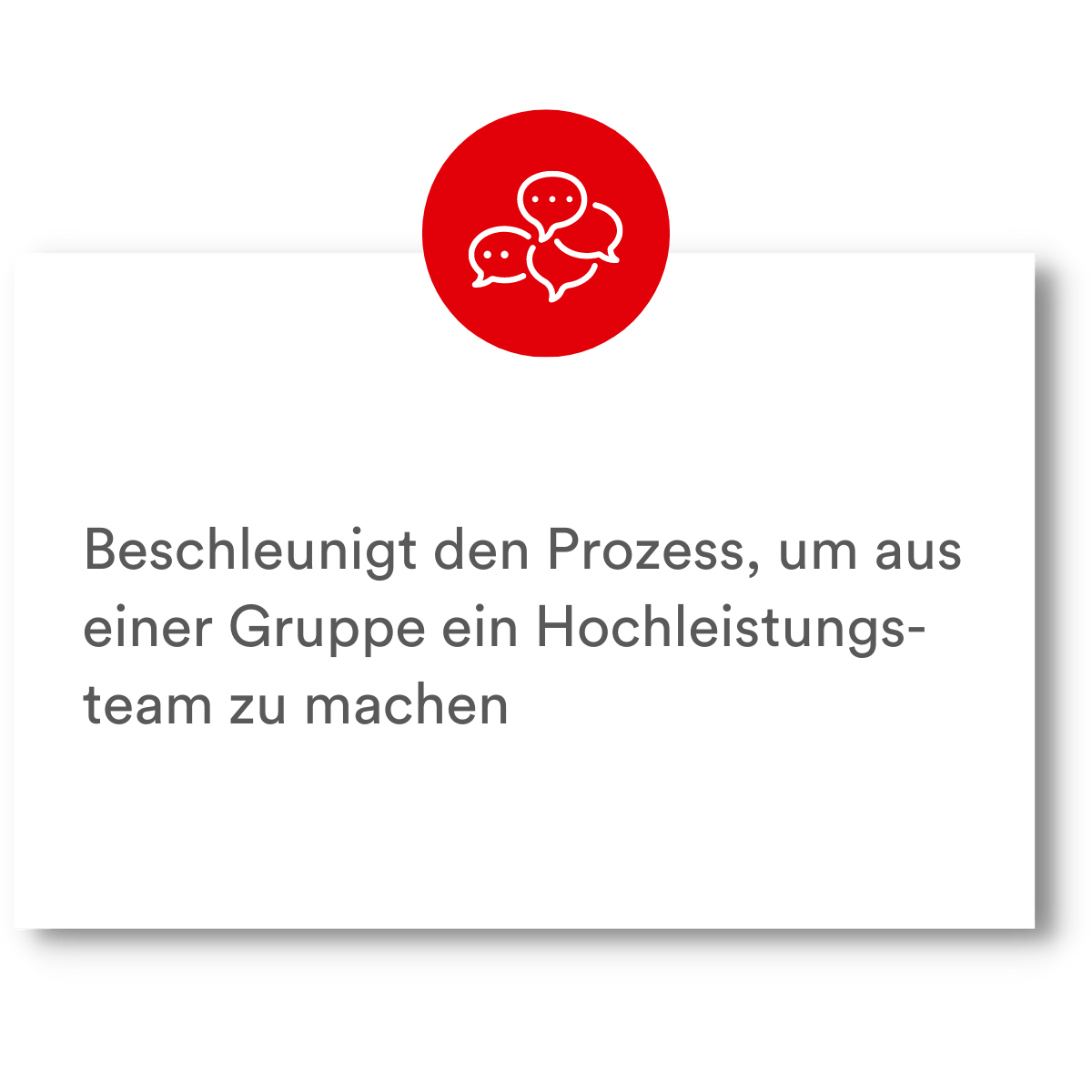 PMCC Teamentwicklungscoaching Vorteil 1